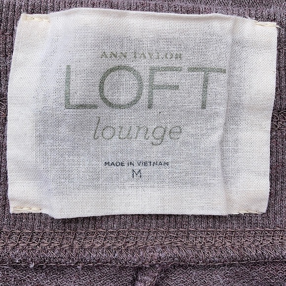 💖Ann Taylor💖Loft Lounge 2Pc Set in Oatmeal. - Picture 4 of 15